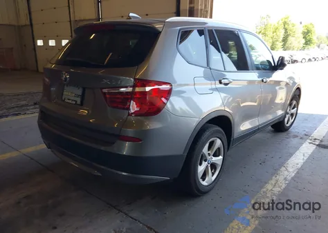 2011 BMW X3 xDrive28I из США, поврежденный, VIN 5UXWX5C53BL708611